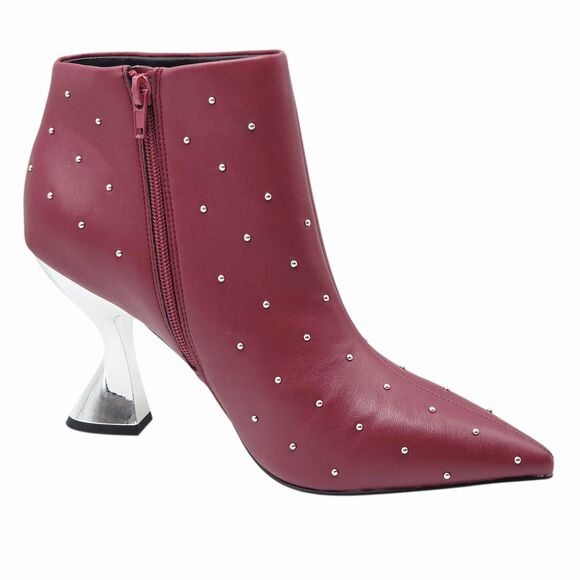 Katy Perry Womens The Laterr High Bootie Cranberry Ankle Fashion Boots Size 9.5M - Picture 14 of 16